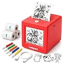 AI Voice Sticker Maker for Kids, Mini Inkless Thermal Printer, Portable Sticker Printer Machine Box for DIY Crafts, Journaling & Doodles, Birthday Toy Gift for Boys and Girls Ages 3+