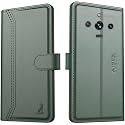 AIBEX ® Compatible for Realme Narzo 60 5G Flip Cover Leather Finish | Inside TPU with Card Pockets | Wallet Stand | Complete Protection Flip Case - Green