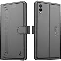 AIBEX ® Compatible for Vivo T1x Flip Cover Leather Finish | Inside TPU with Card Pockets | Wallet Stand | Complete Protection Flip Case - Black