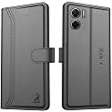 AIBEX ® Redmi 11 Prime 5G Flip Cover Leather Finish | Inside TPU with Card Pockets | Wallet Stand | Complete Protection Flip Case Black
