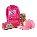 AICA Gifts Personalized Kids Backpack Pencil Pouch
