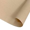 Aida Cloth 14 Count Cross Stitch Fabric Cross Stitch Aida Cloth for Embroidery and Needlework (Light Brown, 30 * 39inch)