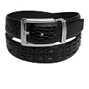 vinacreations AIIigator Belt Leather Strap Belts 1.5" Width Adjustment Removal Buckle Jean Dress Croc Handmade