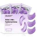 AILEORY PDRN Retinol Peptides Under Eye Patches - Hydrating Collagen Eye Gel Pads for Dark Circles, Puffiness, Fine Lines, Under eye Bags - Anti-Aging Self Care Skincare Gift for Women, 48 Pairs