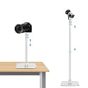 Ailight TS50 Camera Stand, 12.6 to 53.1 in Height, Universal 1/4" to 3/8" Screw Adapter with Swivel 360° Panoramic Ball Head, Light Stand Desk and Floor Mount for DSLR Cameras, Photograph Lights