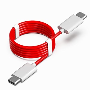ailkin 65w compatible for oneplus dash warp charge cable type c to c cable fast charging data sync cable compatible with one plus 10r9rt amp for all type c devices-red1 meter