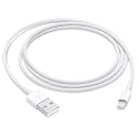 AILKIN Lightning to USB Cable Apple Certified (Mfi) Sync & Charge Cable for iPhone 14/13/12/11 Pro Max/XS MAX/XR/XS/X/8/iPad & iPod, All iPhones, Fast Charging Lightning Cable, (Pack of 1) - White