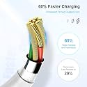 AILKIN USB-C to USB-C Braided 3.3 Feet (1 Meter) Fast charging Type C Cable, for iPhone 15 Series and other USB-C Devices, Tough and Durable,