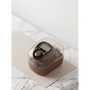 aim emporium manual digital hand tally counterfinger counter with led light color brown