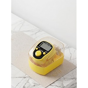 aim emporium manual digital hand tally counterfinger counter with led light color yellow