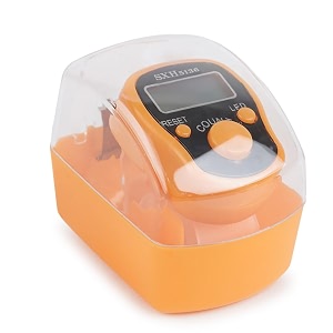 aim emporium manual digital hand tally counterfinger counter with led light color orange