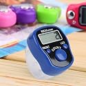 Aim Emporium Manual Digital Hand Tally Counter/Finger Counter with Led Light Color Blue.