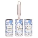 Aimers Lint Rollers, Pet Hair Lint Remover Refills Sticky Tape Roller for Dog Hair Removal, Clothes, Furniture, Carpet (Blue Daisy)