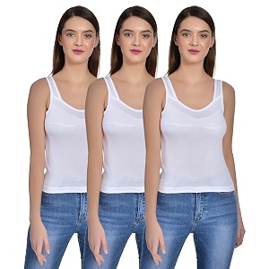 Aimly Womens Regular Fit Sleeveless Cotton Camisole