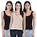 Aimly Women39s Regular Fit Sleeveless Cotton Camisole