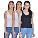 Aimly Women39s Regular Fit Sleeveless Cotton Camisole