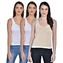 Aimly Women39s Regular Fit Sleeveless Cotton Camisole