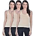 Aimly Women39s Regular Fit Sleeveless Cotton Camisole