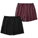 AIMPACT Men's 4" Inseam Sleep &amp; Lounge Pajama Shorts with Pockets