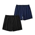 AIMPACT Men's 4" Inseam Sleep &amp; Lounge Pajama Shorts with Pockets