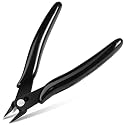 Ainiv Wire Cutters, 1PCS Spring-loaded Side Cutter Flush Diagonal Cutters