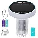 AIPER HydroSync Smart Pool Monitor, 5-in-1 Digital Tester, Snow White