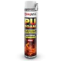 AIPL Zorroseal ZS-750-FR Multipurpose Expandable PU Foam Insulation Sealant Spray For Window Tile Door & AC Gaps - 800 Gram - Fire Rated Polyurethane PU Foam Sealant - 1 PC 1 Bottle