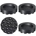 AiQInu Vibration Damper Washing Machine, Set of 4 Non-Slip Antivibration Dampers for Washing Machines, Dryers, Dishwashers and Furniture, Rubber Feet for Optimal Stability and Noise Reduction