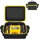 Air Compressor Bag Case Compatible with DEWALT 20V MAX Tire Inflator DCC020IB, Cordless Tools Storage Holder Organizer with Pocket for Battery Pack and Charging Kit (Box Only)