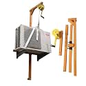 Air Conditioner 10/15/20m Lifting Tool, Self-Locking Folding Crane Manual Winch Assembly Tool Stainless Steel YIJIAN (Color : 10m Rope)