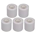 Air Conditioner Pipe Tape, 5Pcs Tube Protective Tape Oil-Resistant Tube Protective Wrapping Tapes 6Cm Width for Electronic Parts Electrical Equipment(Grey)