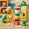 Air Dry Clay Kit, 5 Packs Modeling Clay Animals Kit for Kids, DIY Model Magic Clay with Tools &amp; Tutorials, Soft&amp; Non-Sticky, Safe&amp; Non-Toxic Magic Clays, Creatible Art Crafts Toys Gifts for Boys Girls