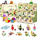 Air Dry Clay Kit for Kids Clay Craft Kits Tale Theme Story Figures 12Box Modeling Clay Set w/Tool&Tutorials,Ultra Soft Non-Sticky Bulk Craft Supplies for Classroom,Birthday,Party,Back to School Gifts