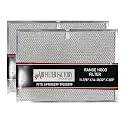 Air Filter Factory Grease Filter S99010299 99010299 Replacement For Broan Range Hood 11-7/8" X 14-11/32" X 3/8" USA Made Aluminum Mesh Grease Filter 2-Pack