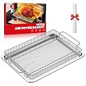 Air Fryer Basket for Oven, Oven Air Fryer Basket and Tray Set