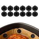 Air Fryer Magnets Silicone Full Enclosed,100% BPA FREE Waterproof Rust-proof &amp; High-Resistant for Air Fryer Liner, Secures Disposable Paper Liner Safely Prevents Burning &amp; Food Covering -12pcs