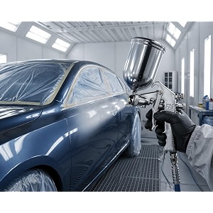 air-ga f75 professional paint spray gun sprayer pneumatic airbrush 15mm nozzle automotive painting car furniture construction painting tools silver