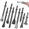 Air Hammer Bits Set, Pneumatic Air Hammer Chisel Bits, Metalworking Chisels