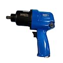 Air Impact Wrench 1/2" Compact Set AT-245 (Torque 1000nm) Composite Air Impact Max Reverse Torque, Lightweight, One Hand Forward & Reverse(Blue)