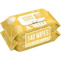 Air Jungles Wood Furniture Cleaner Wipes 70 Count (2 Packs), XL 8x10 Inch