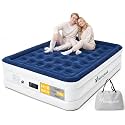 Air Mattress Full Size with Built in Pump, 18" Blow Up Mattress