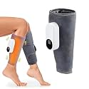 Air Pressure Calf Massager with 3 Working Mode and Hot Compress Leg Massager 3 * 3 Air Circulation Squeeze Massage,Heating Mode,Relax Calf Muscles,Relieve Pain LED Display (Pack of 1)