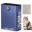 Air Purifiers for Home Large Room up to 2200sq.ft, MOOKA Air purifier for Home Pets with Washable Filter, PM 2.5 Display Air Quality Sensor Air Cleaner for Bedroom, Dorm room, Pets, Office PR1 (Blue)
