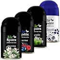 Air Spritz 225ml Freshmatic Automatic Air Freshener Refill (GREEN APPLE | JASMINE | LAVENDER | BERRIES - Pack of 4) | Automatic Room Freshener, Bathroom Freshener and Room Spray