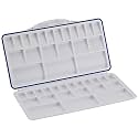 Air Tight Colour Mixing Palette,Plastic,White