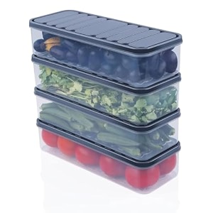 Air Tight Plastic Storage Containers Set for