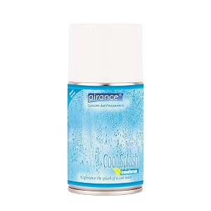 airance room freshener spray automatic refillair freshener refill - cool splash - 250 ml - fit all machines using 250 ml  300 ml bottles