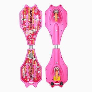 airavat wave board waveboard made of abs plastic and metal and pu wheel with weight capacity 100kg