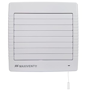 airflow maxivent eco p extractor fan 150mm outlet with pullcord 28 w 230 v