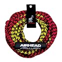 Airhead 1-4 Person Tow Rope for Towable Tubes, 60 ft Heavy Duty 2-Section Boat Towline for Tubing, UV Resistant 16 Strand Polypropylene with Rope Keeper, up to 4,100 lb Break Strength